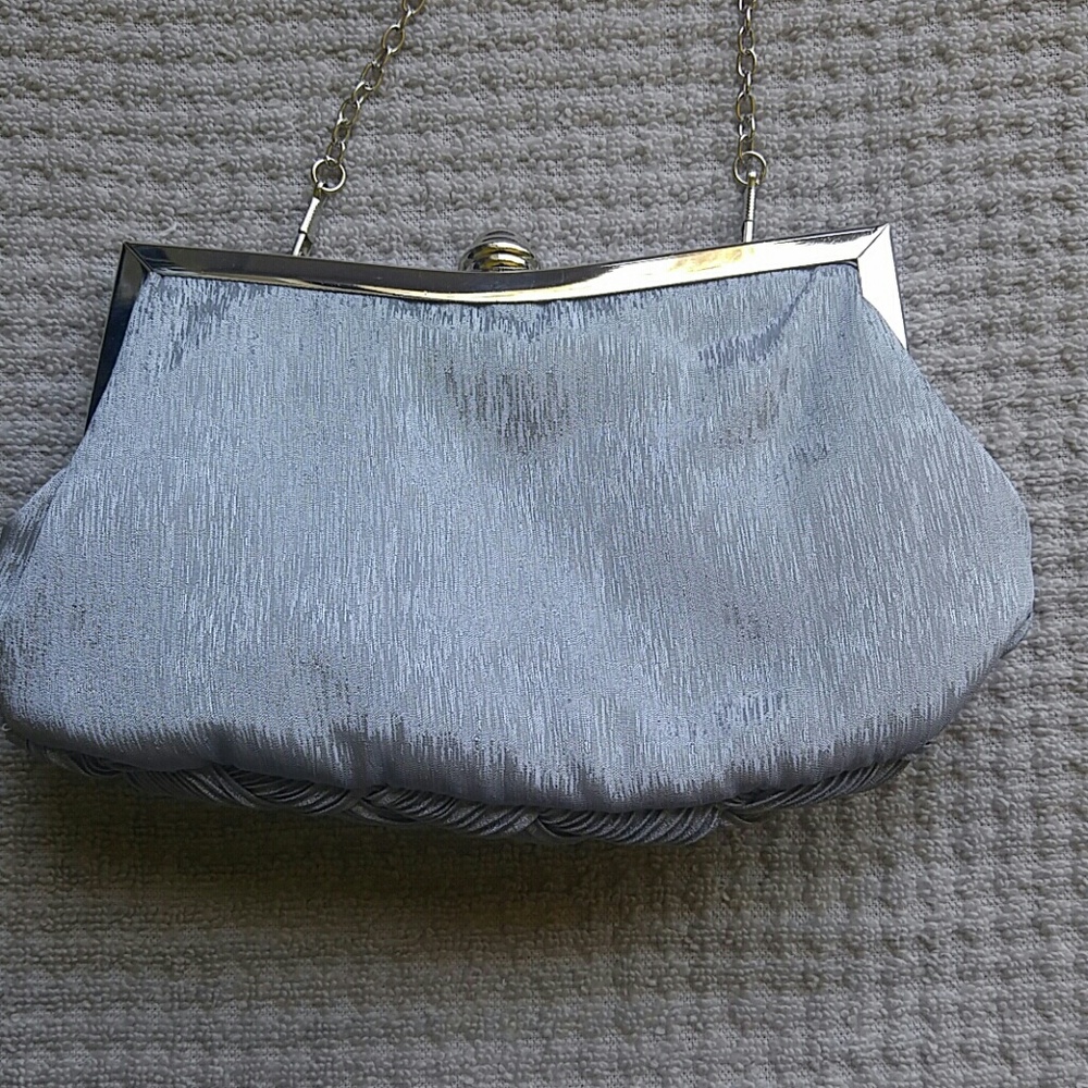 Silver Clutch Purse - Picture 3 of 12
